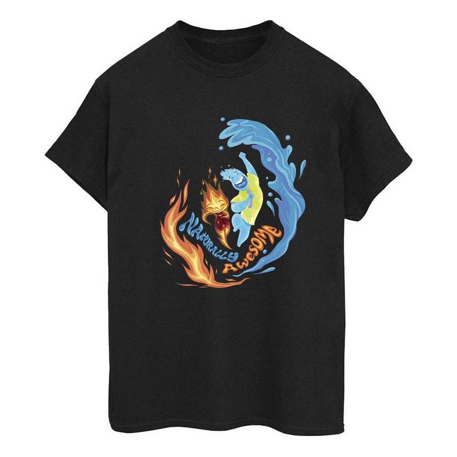 Naturally Awesome T-Shirt, , Boyfriend Locker Geschnitten