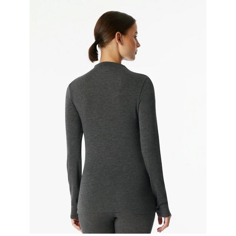 Schiesser Maglia Collo Alto Modal Lana  