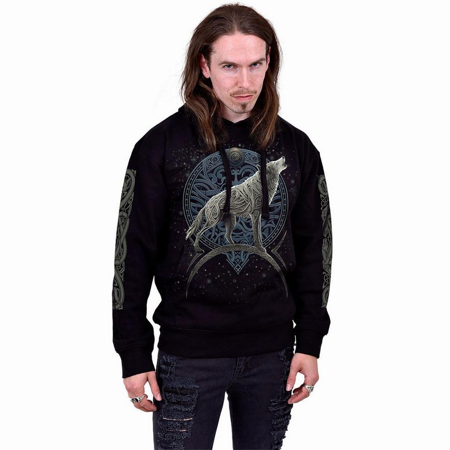Spiral Hoodie mit Rückendruck  