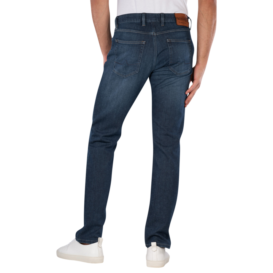 Alberto Pipe Regular Fit Jersey Denim Jeans  