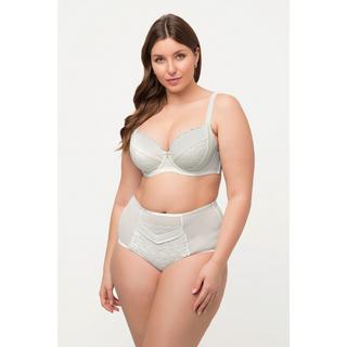 Ulla Popken  Reggiseno con ferretto, coppe morbide, ciondolo e pizzo, coppa B-E 