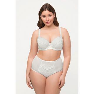 Ulla Popken  Reggiseno con ferretto, coppe morbide, ciondolo e pizzo, coppa B-E 