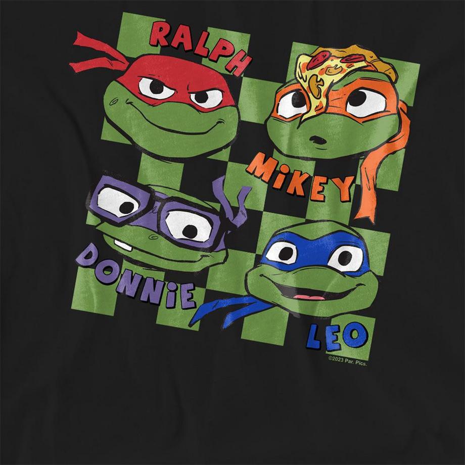 TEENAGE MUTANT NINJA TURTLE Turtle Heads T-Shirt  