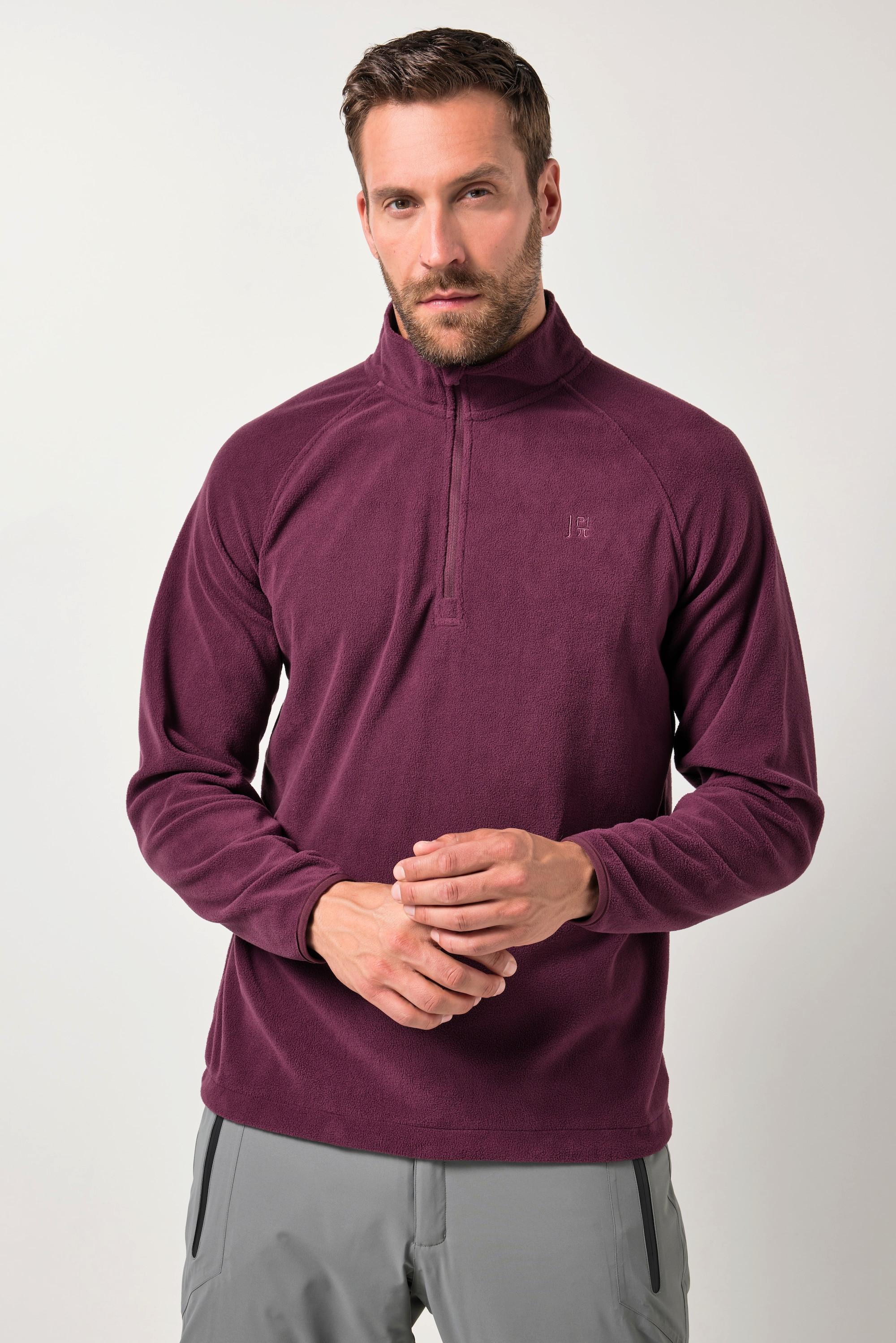 JP1880 Outdoor Fleecetroyer mit Zippkragen  