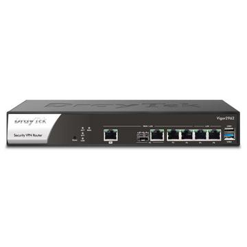 Draytek Vigor 2962 Kabelrouter 2.5 Gigabit Ethernet Schwarz, Weiß