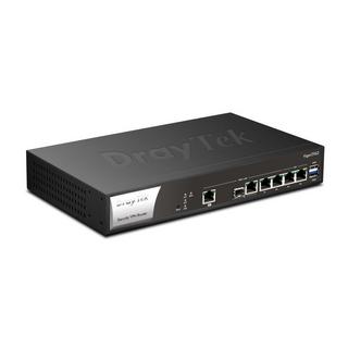 DrayTek  VIGOR 2962 ROUTER CABLATO 2.5 GIGABIT ETHERNET NERO, BIANCO 