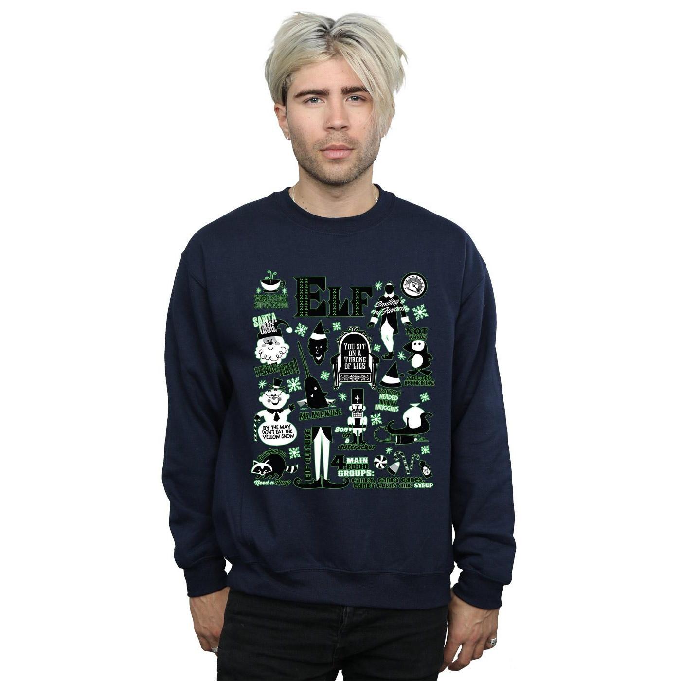 Elf Weihnachts-Charakter Sweatshirt  