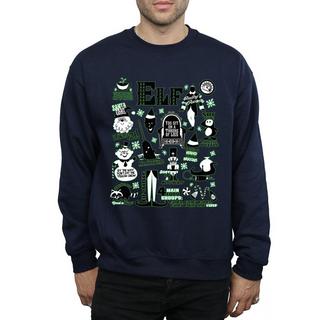 Elf Weihnachts-Charakter Sweatshirt  