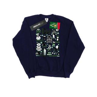 Elf Weihnachts-Charakter Sweatshirt  