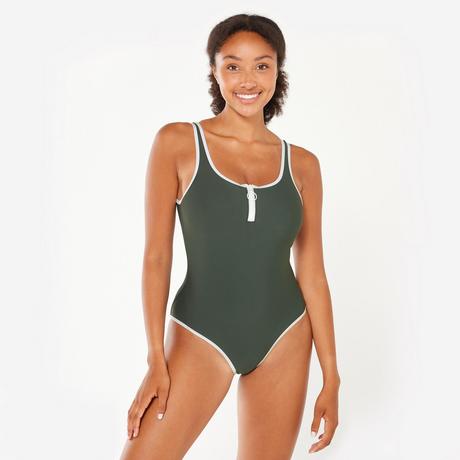 DECATHLON Costume da bagno sintetico a U  