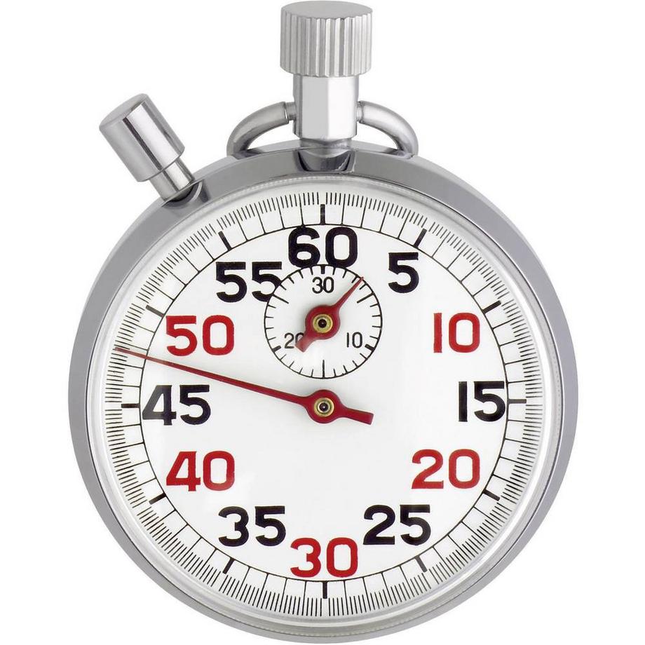 TFA Dostmann  Cronometro analogico Metallo 