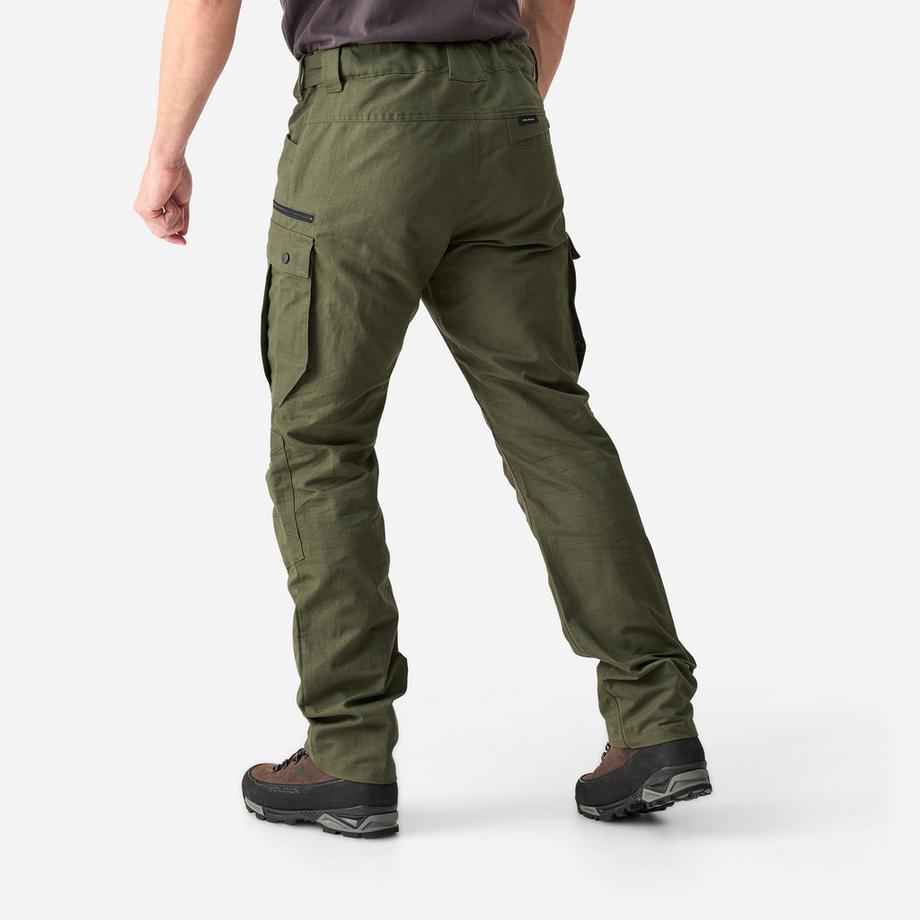 SOLOGNAC  Extrem strapazierfähige Cargohose, Steppe 900 khaki 