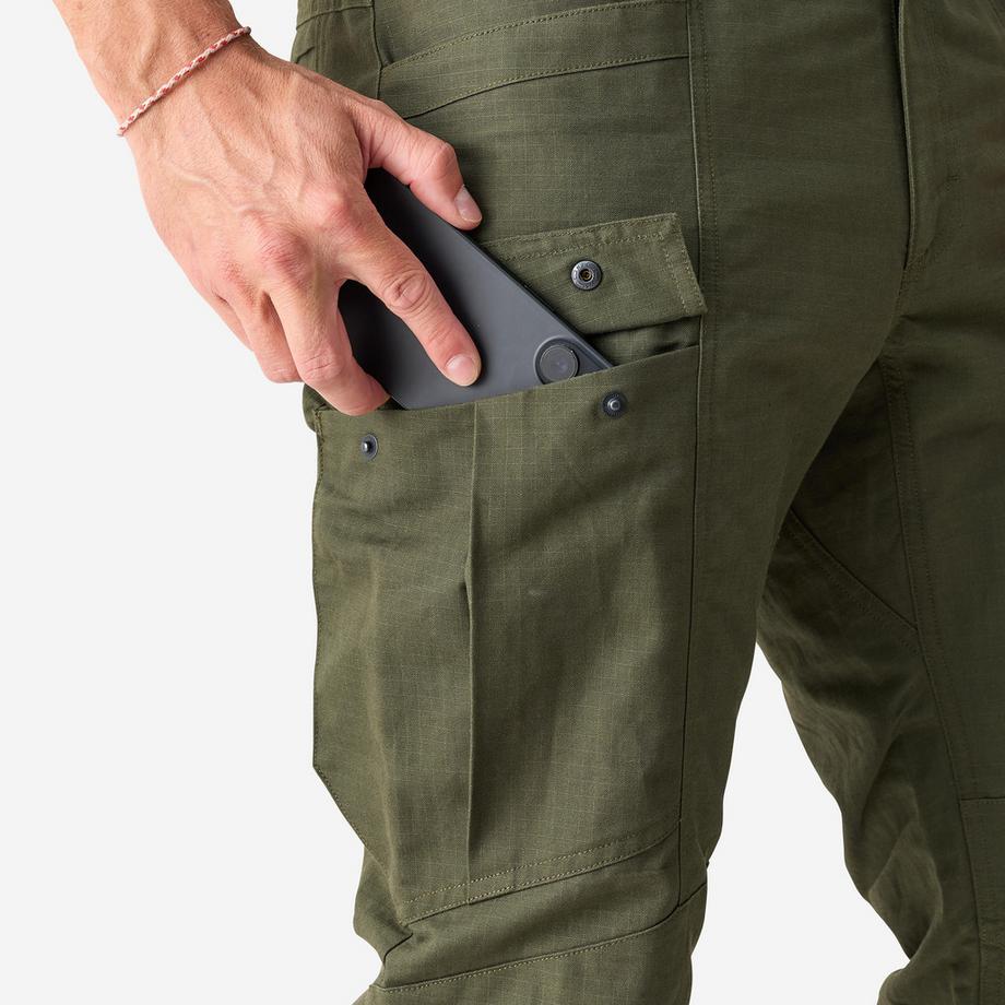 SOLOGNAC  Extrem strapazierfähige Cargohose, Steppe 900 khaki 