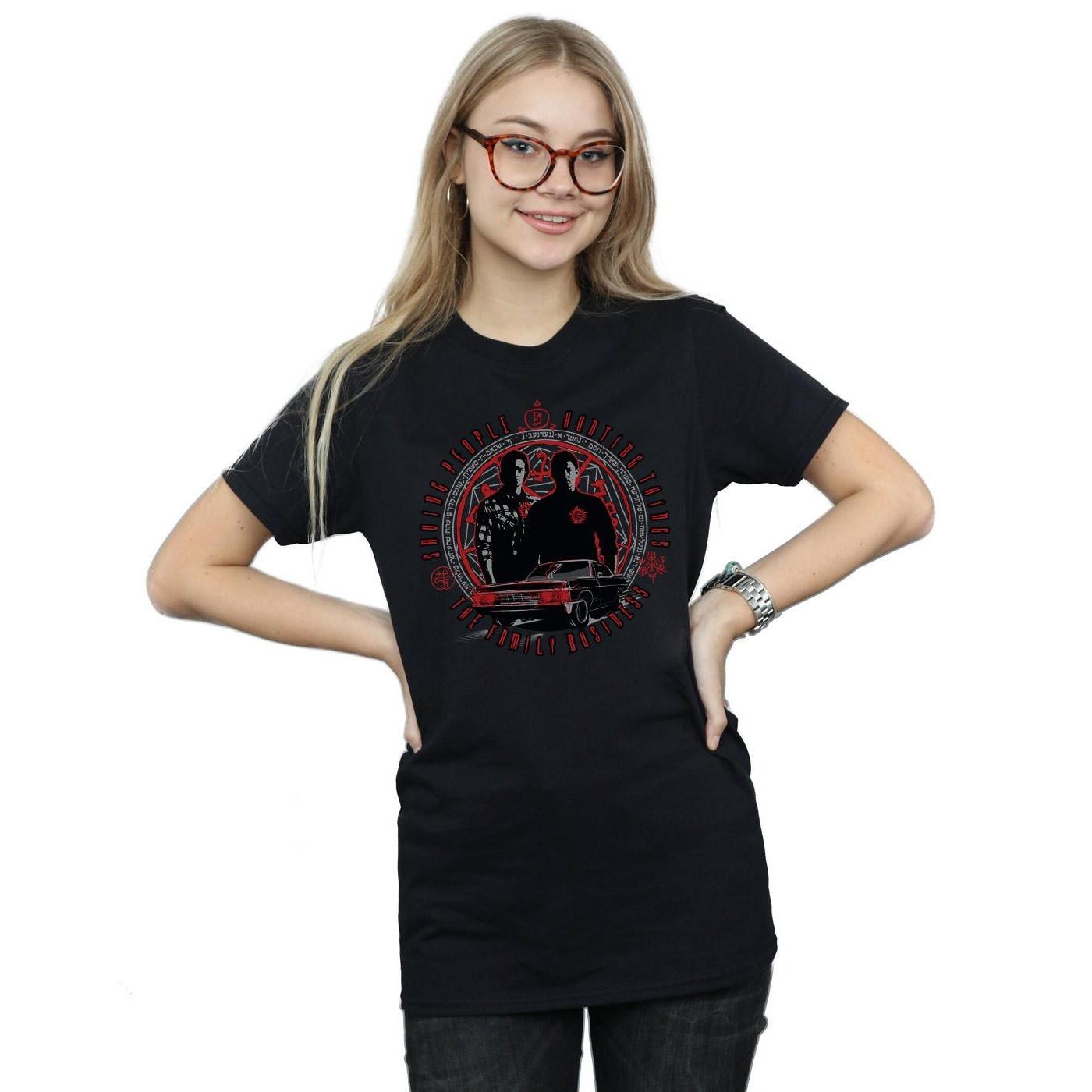 Supernatural Family Business T-Shirt Stampata  