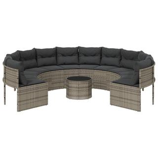 VidaXL Gartensofa poly-rattan  