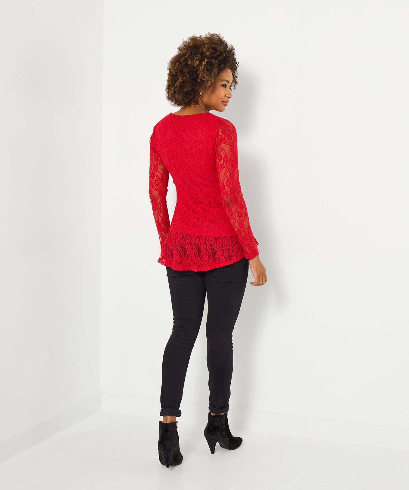 Joe Browns Top in pizzo elasticizzato con fodera in jersey  