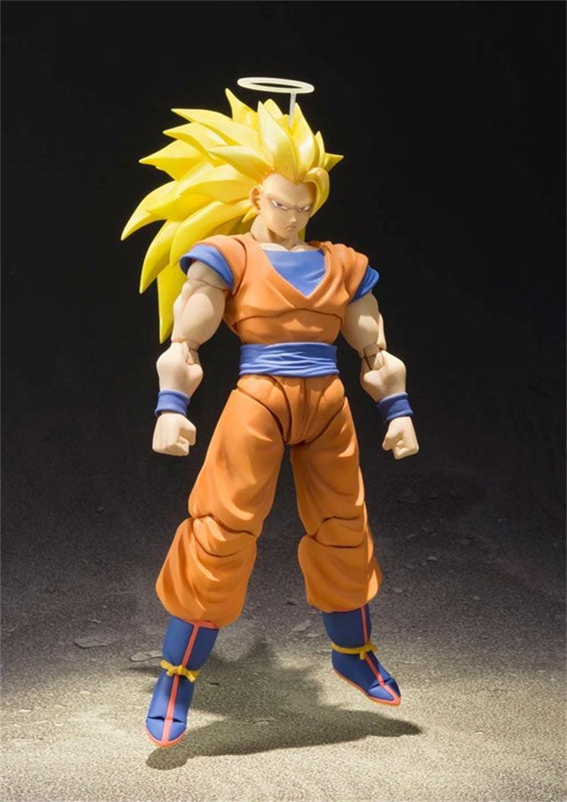 Tamashii Nations  Figur: Dragon Ball Z - Figurarts SSJ 3 Son Goku (16 cm) 