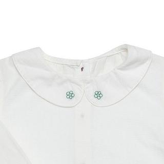 OrganicEra  Blouse bébé à broderie fleur 