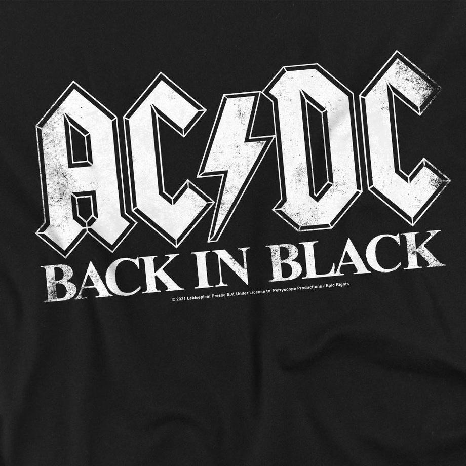 AC/DC Back In Black Langarm T-Shirt  