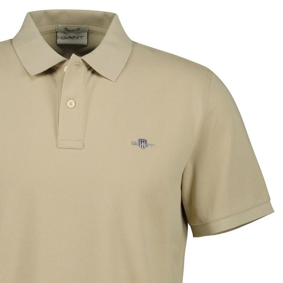 GANT Polo Uomini Confezione da 1 Vestibilità confortevole-Regular Shield Pique Polo  