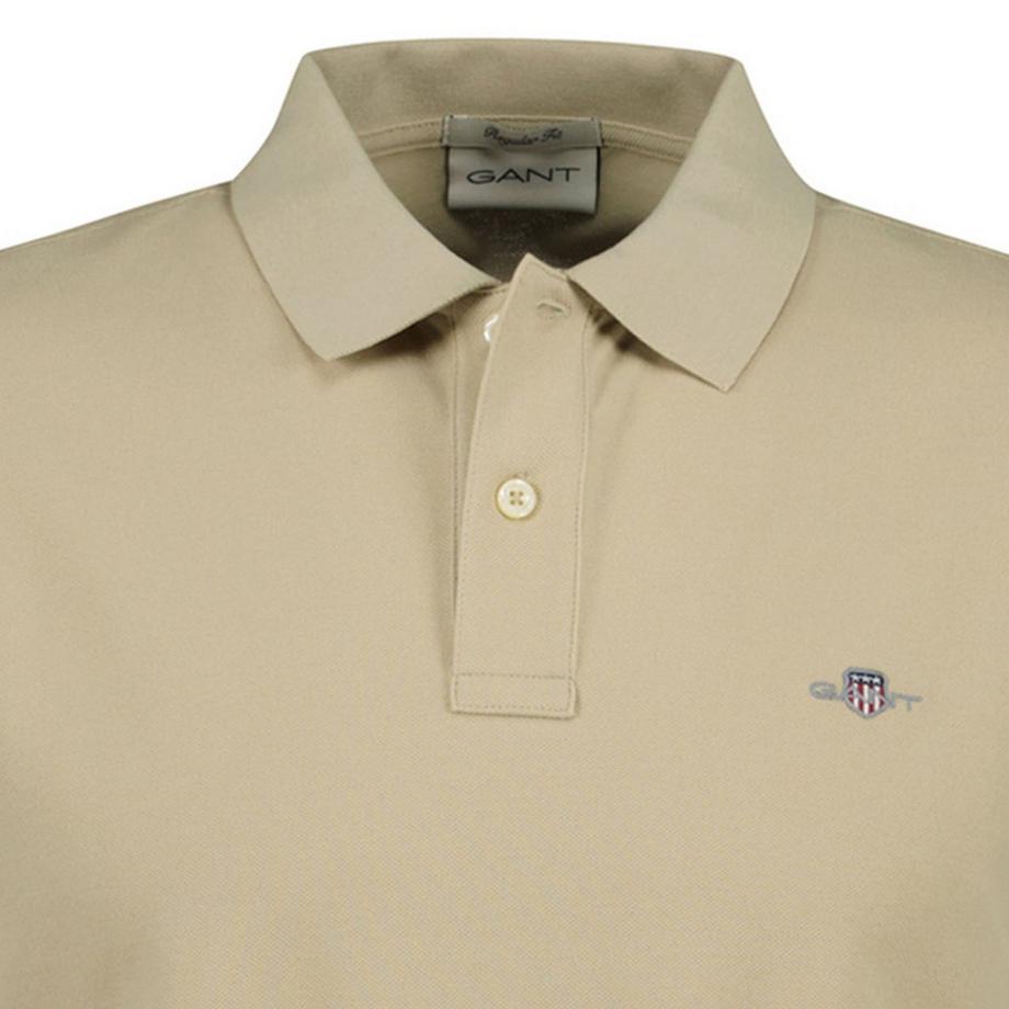 GANT Polo Uomini Confezione da 1 Vestibilità confortevole-Regular Shield Pique Polo  
