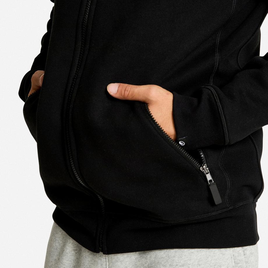 DOMYOS  Fitness-Hoodie mit Reissverschluss 