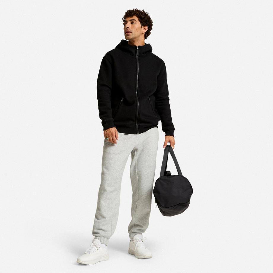 DOMYOS  Fitness-Hoodie mit Reissverschluss 
