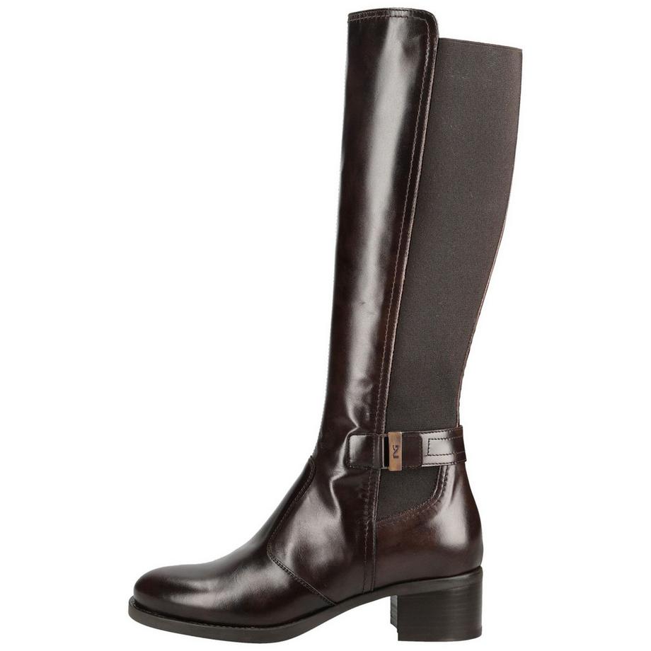 Nero Giardini Knielange Stiefel mit Blockabsatz  