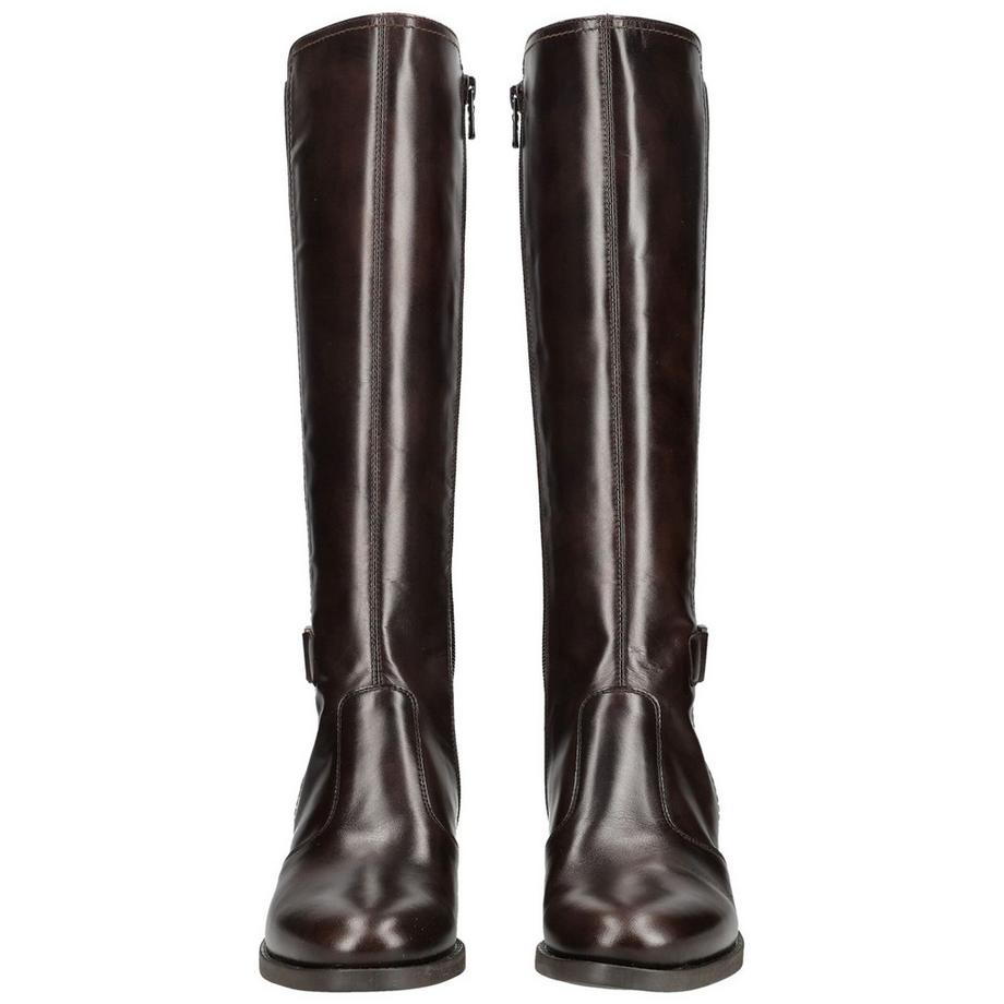 Nero Giardini Knielange Stiefel mit Blockabsatz  