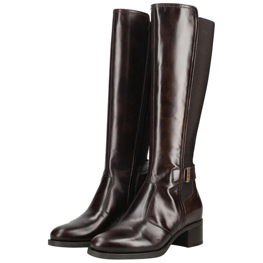 Nero Giardini Knielange Stiefel mit Blockabsatz  