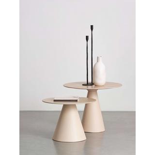 mutoni Table basse Hardy ronde haute (lot de 2)  