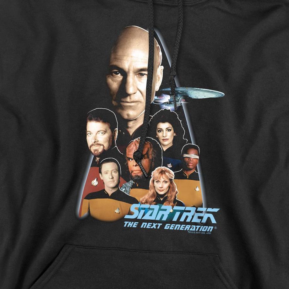 Star Trek The Next Generation Felpa con cappuccio  