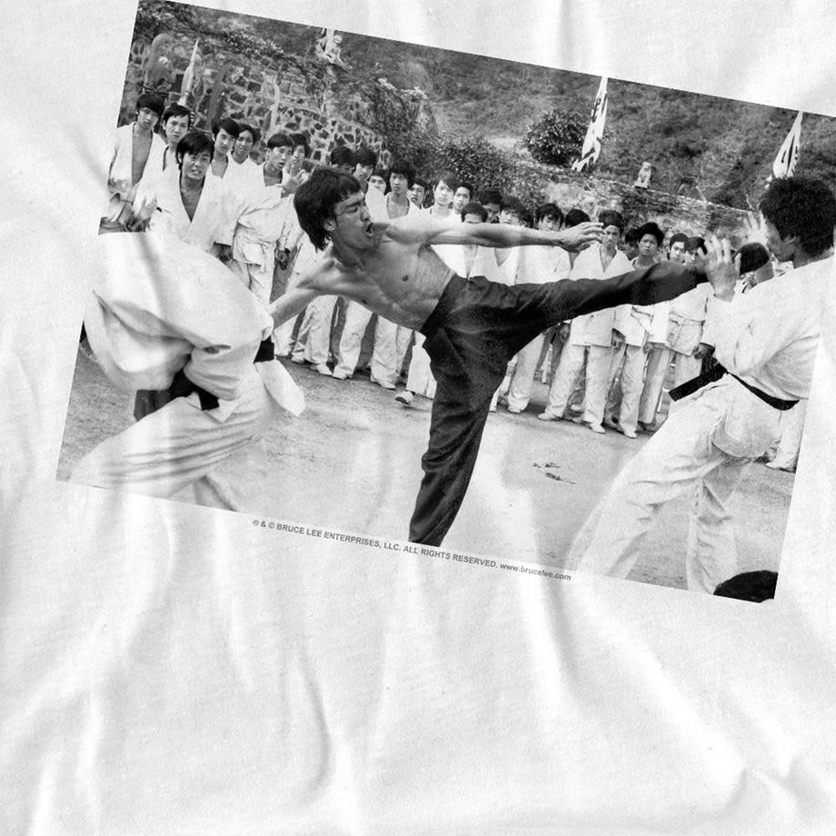 Bruce Lee Kick To The Head T-Shirt  