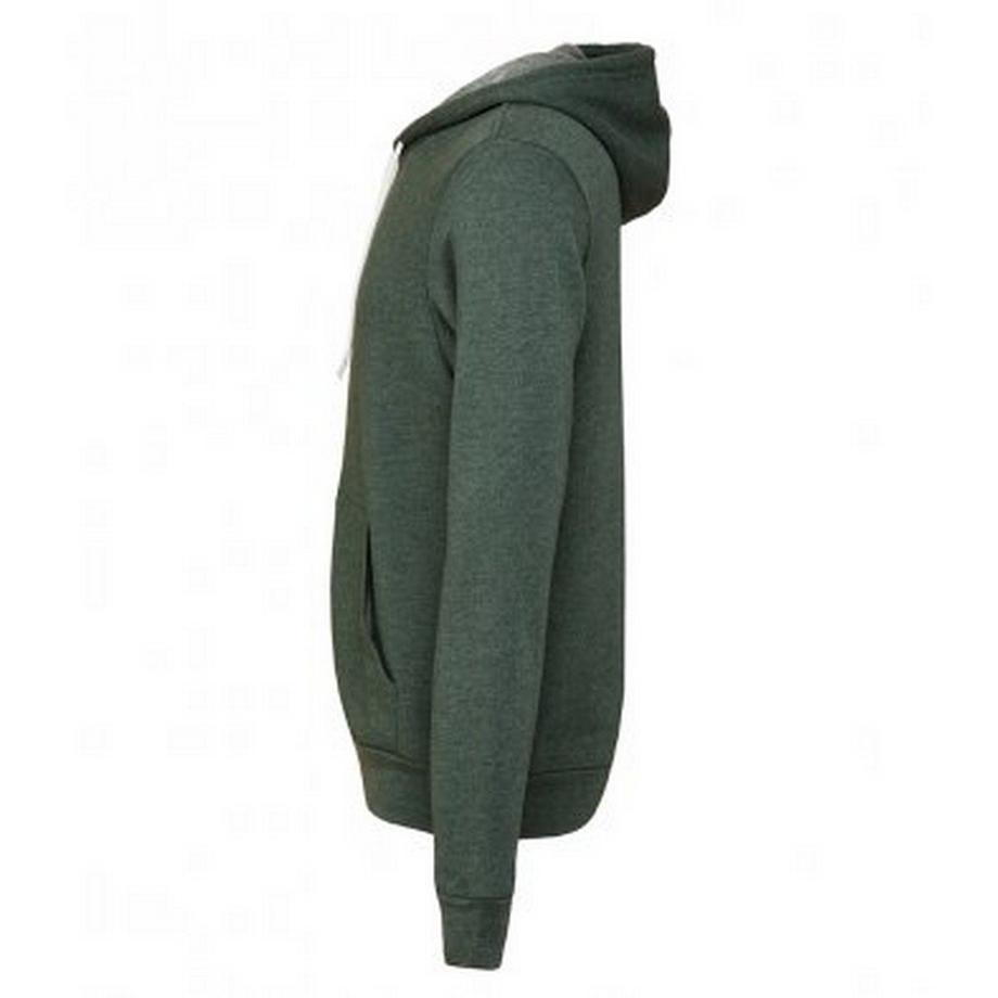 Bella + Canvas Giacca con Cappuccio Full Zip Adulto  