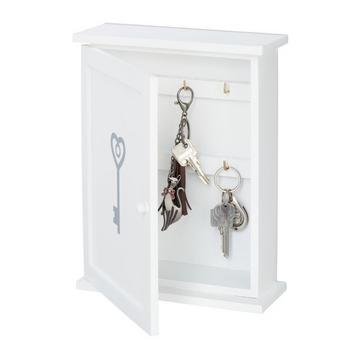 Cassetta portachiavi in ​​legno con motivo