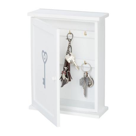 Northio Cassetta portachiavi in ​​legno con motivo  