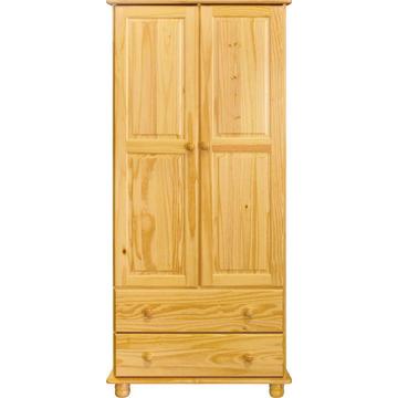 Kleiderschrank Mavero Kiefer natur 82x177