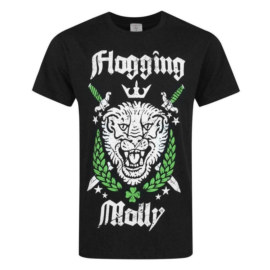 Flogging Molly Graphic Print Regular Fit T-Shirt  