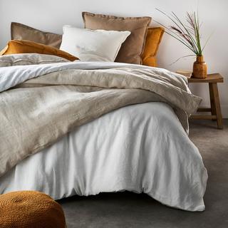 La Redoute Intérieurs Linot Drap Plat en Lin Lavé  