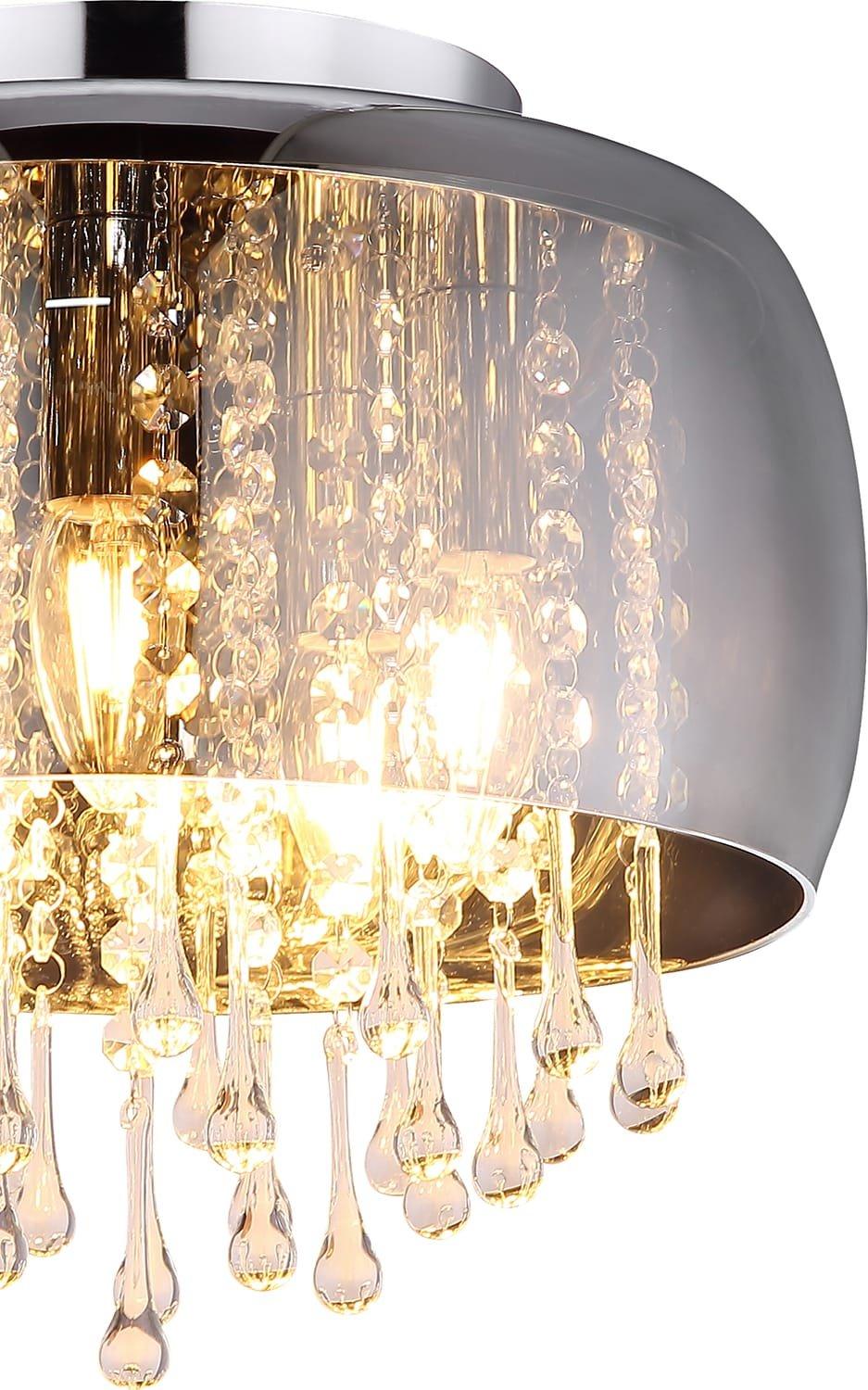 mutoni Deckenleuchte Kalla Chrom 5xE14 35x35  