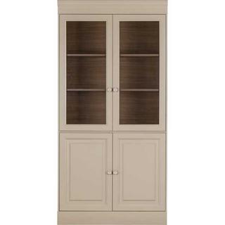 mutoni Vitrinenschrank Chow Kiefer Dakargrau FSC 105x215  