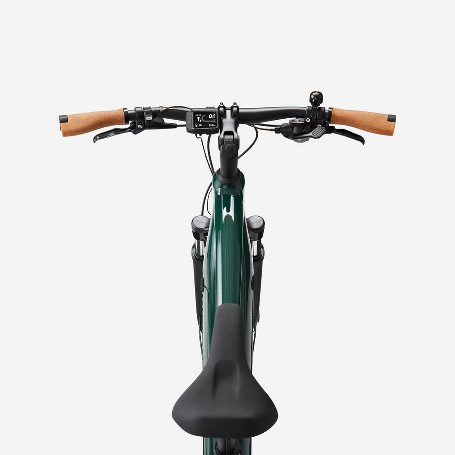 ROCKRIDER  Vélo hybride semi-rigide cadre aluminium 