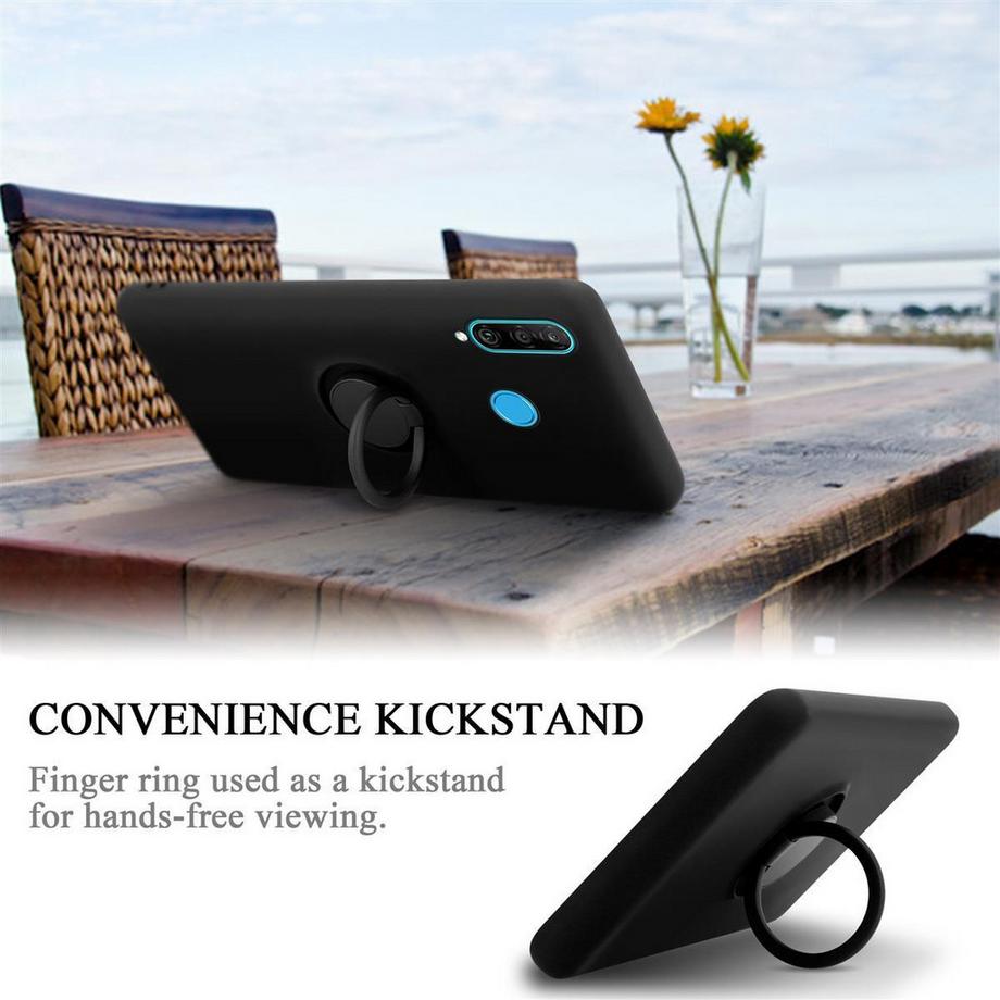 Cadorabo  Hülle für Huawei P30 LITE TPU Silikon mit Ring Liquid 