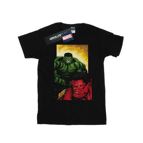 MARVEL  Tshirt RED VS GREEN 