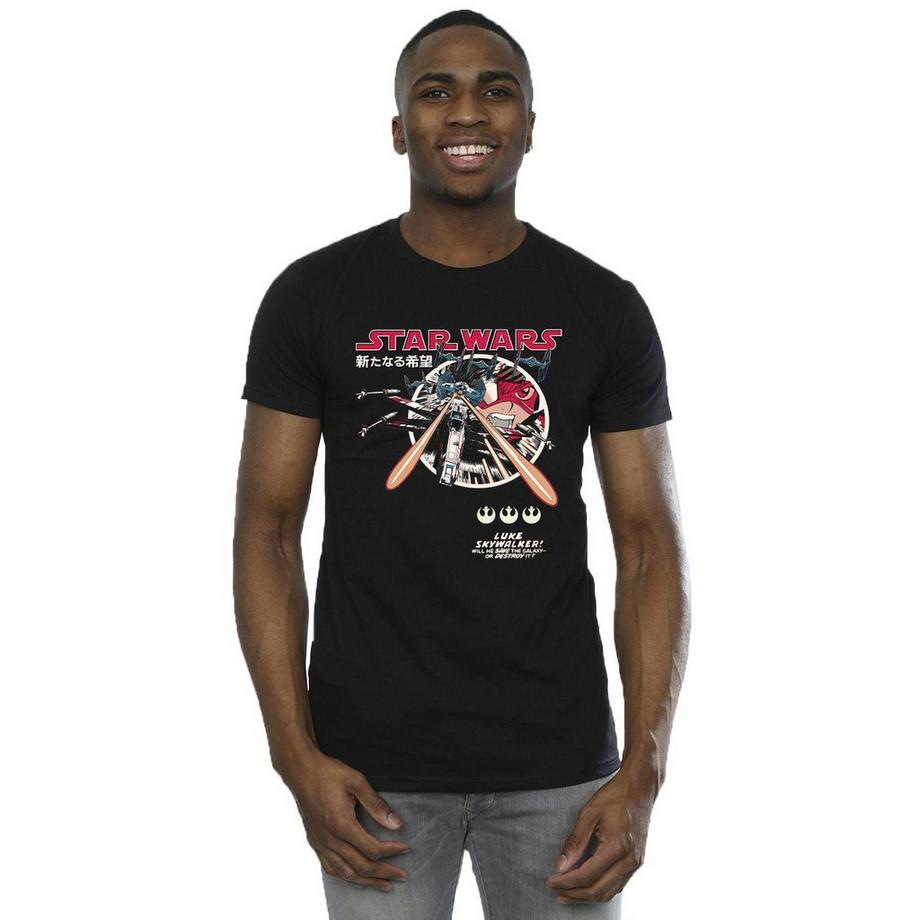 STAR WARS Star Wars Luke Skywalker T-Shirt Stampa Grafica  