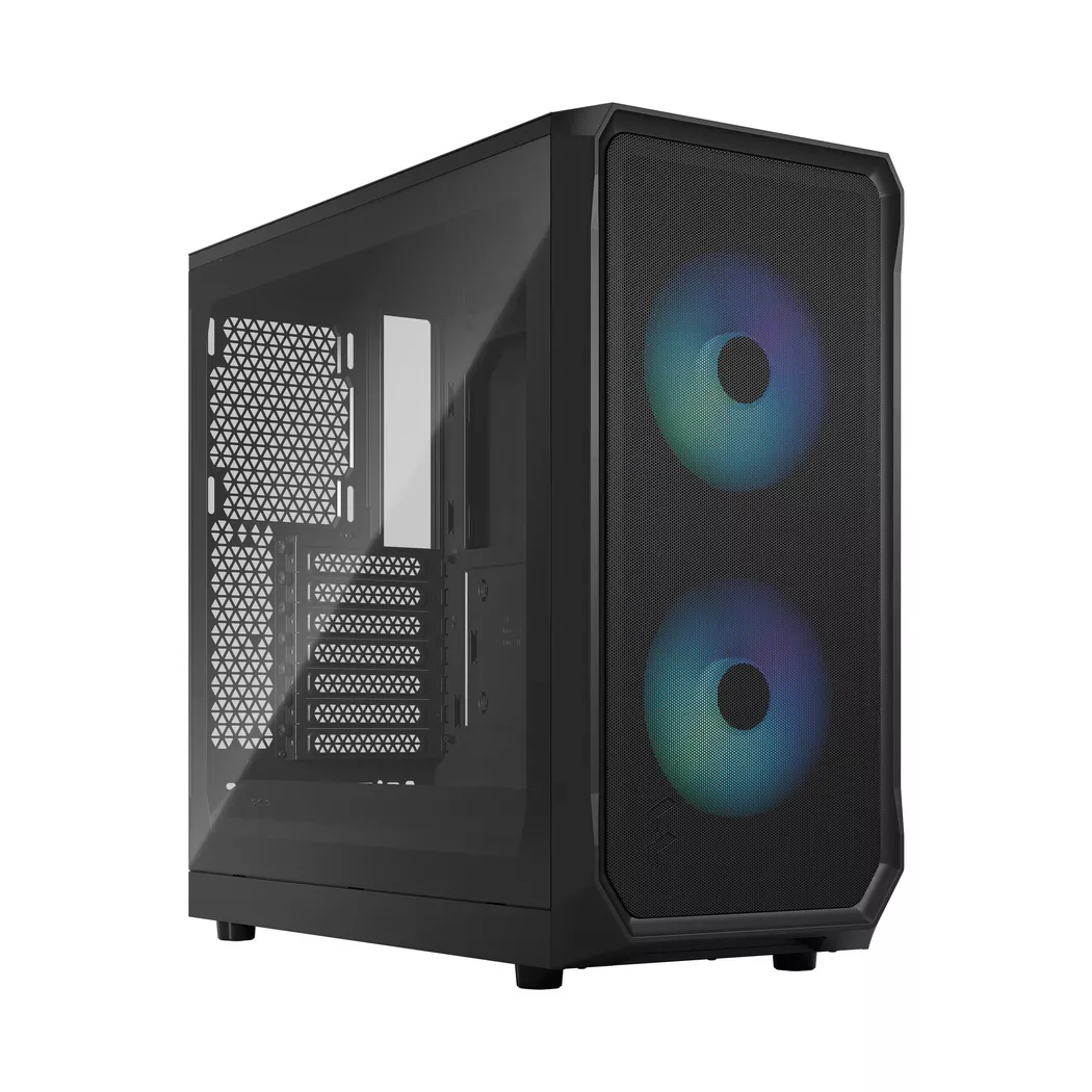 Fractal Design – PC-Gehäuse Focus 2 RGB TG Clear Tint, Schwarz