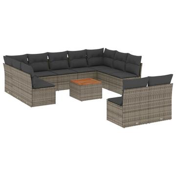 Garten sofagarnitur poly-rattan