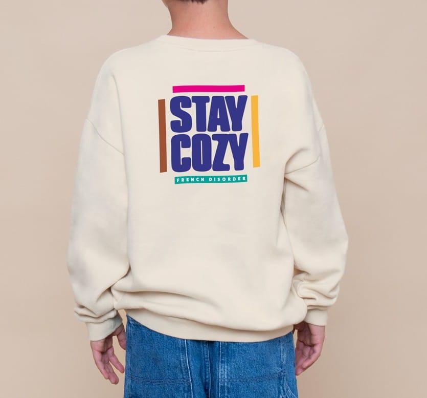 FRENCH DISORDER Stay Cozy Rundhals Sweatshirt  