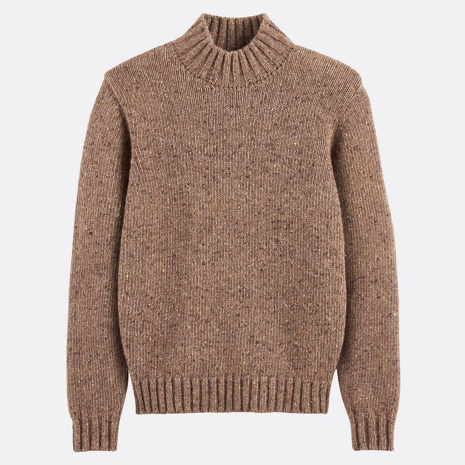 La Redoute Collections Pull col montant en grosse maille  