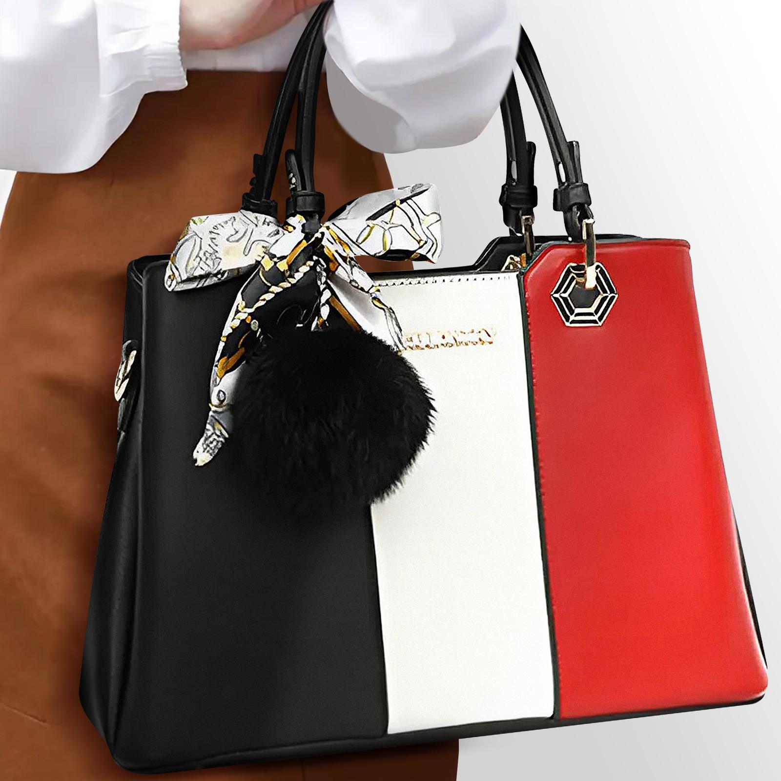 Gallantry Dreifarbige Shopper Tasche  